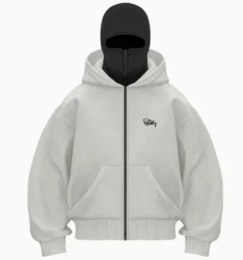 Fashionable Street Style Russian Balaclava Hoodle.