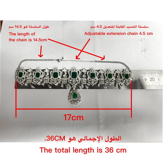 INJEWELIFE Choker Necklace and Earrings for Women's