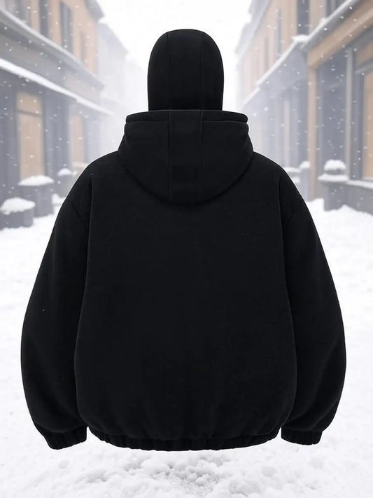 Fashionable Street Style Russian Balaclava Hoodle.