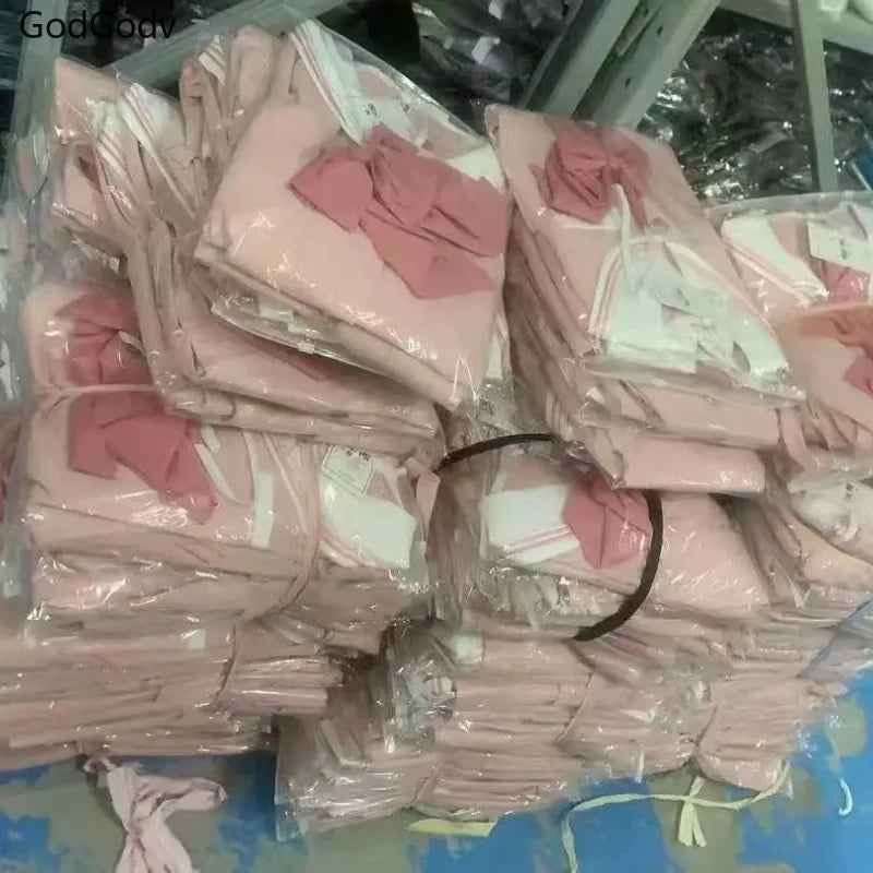 Spring Sweet Lolita 2 Piece Set Women Outfits