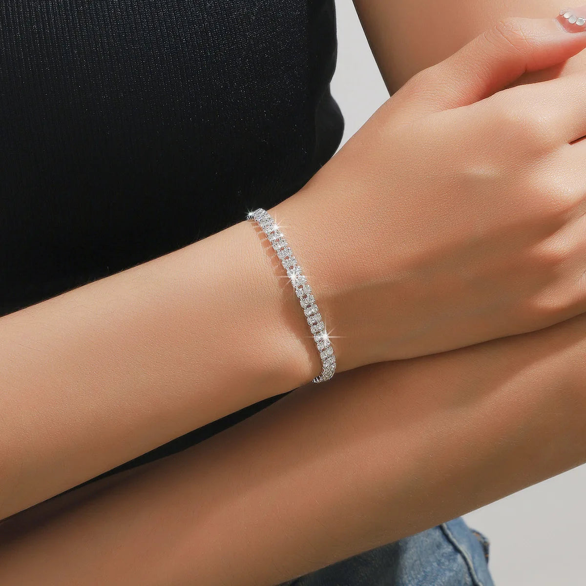 Wedding Jewelry Set for Women, Earrings, Necklace, Bracelet.