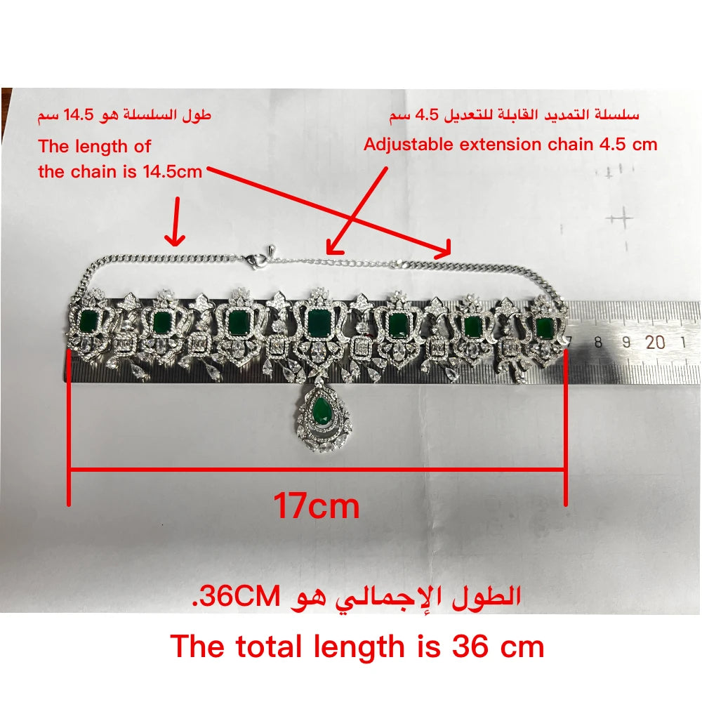 INJEWELIFE Choker Necklace and Earrings for Women's